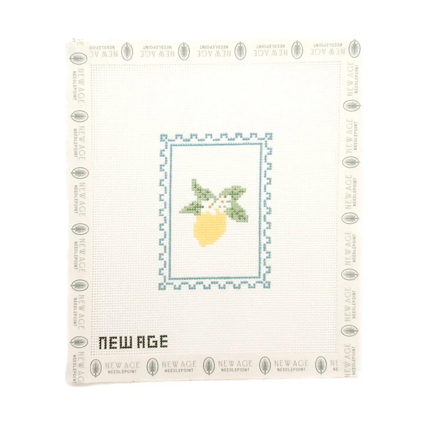 Lemon Stamp Canvas