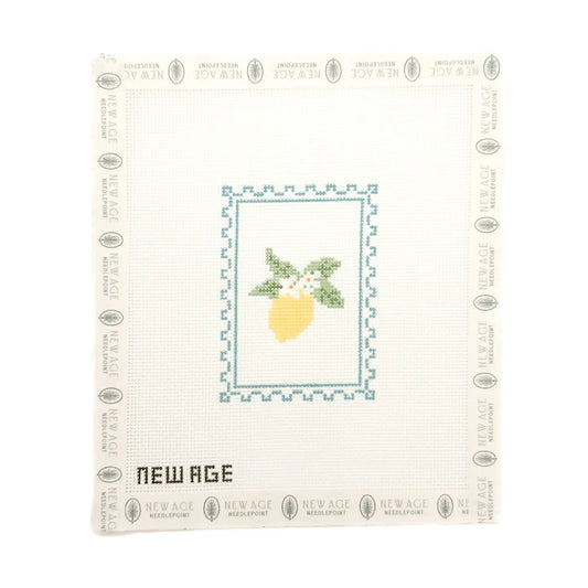 Lemon Stamp Canvas
