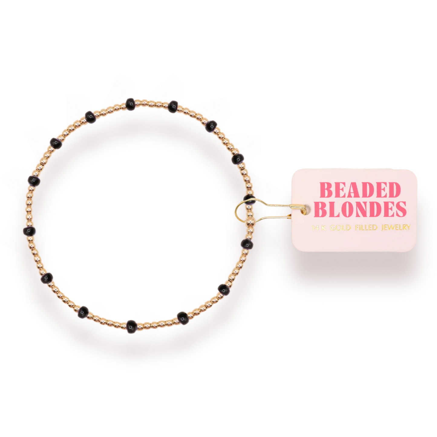 Dainty Poppi Bracelet, Black