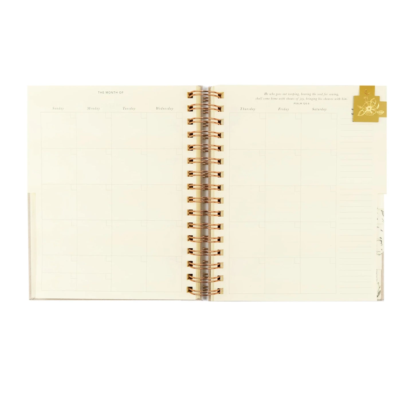Magnolia Springs Undated Planner