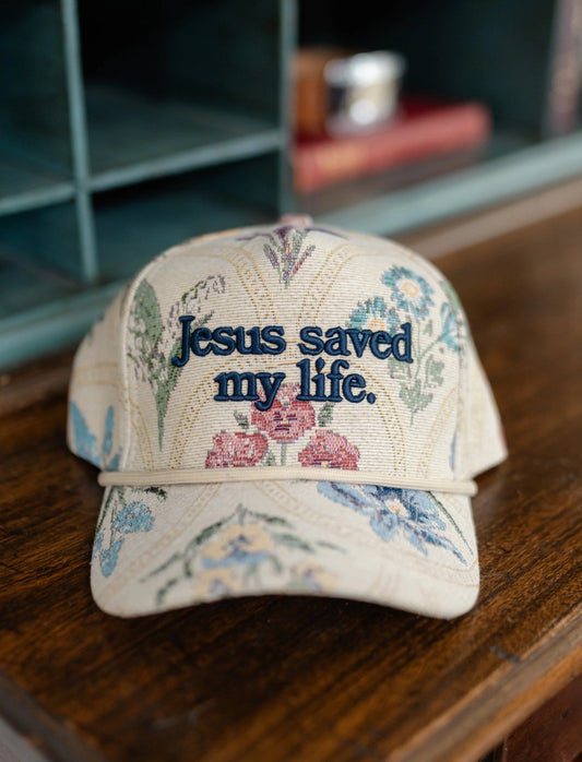 Jesus Saved my Life Trucker Hat
