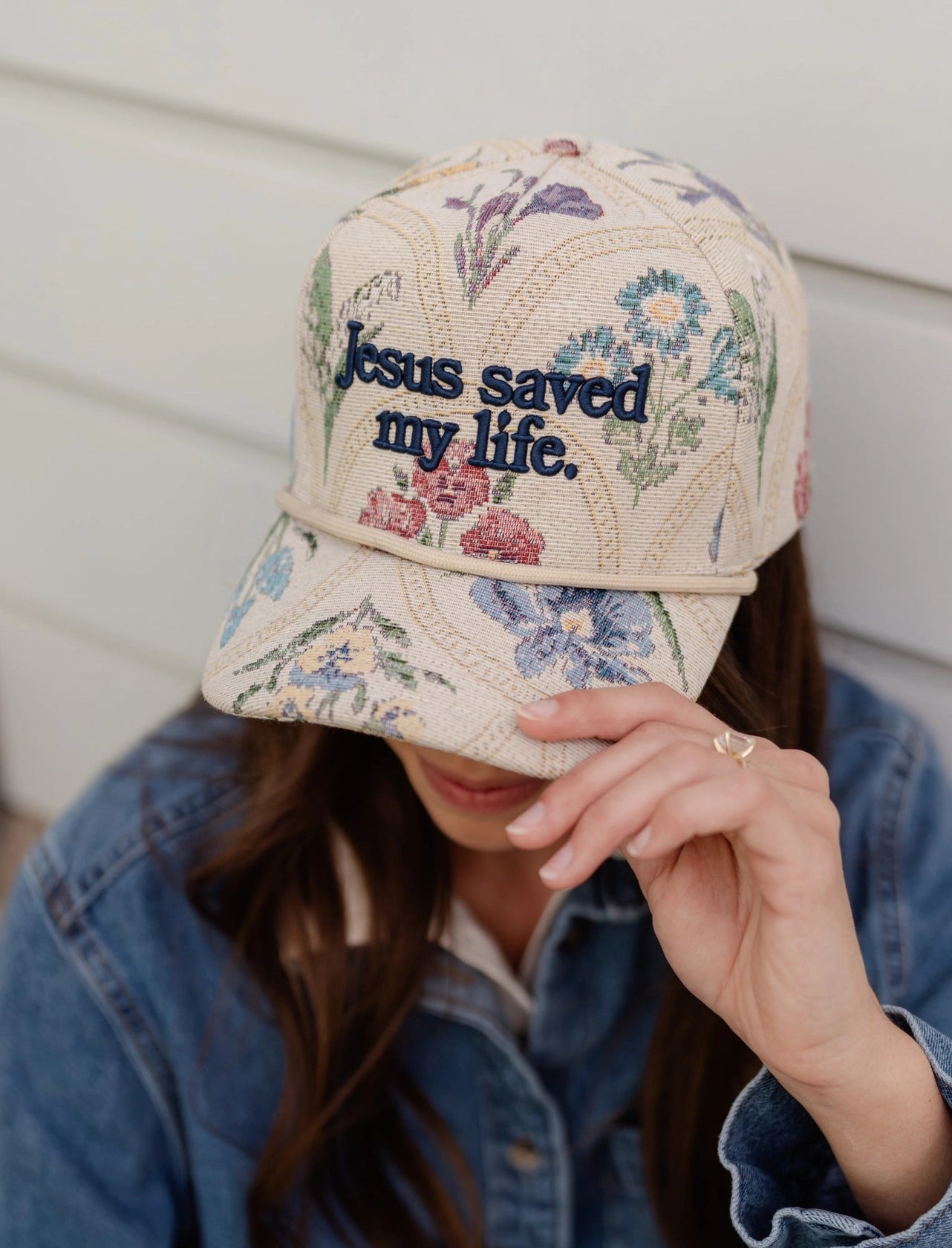 Jesus Saved my Life Trucker Hat