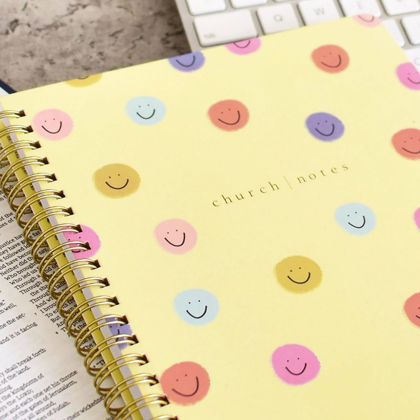 Smiley Church Notes Notebook