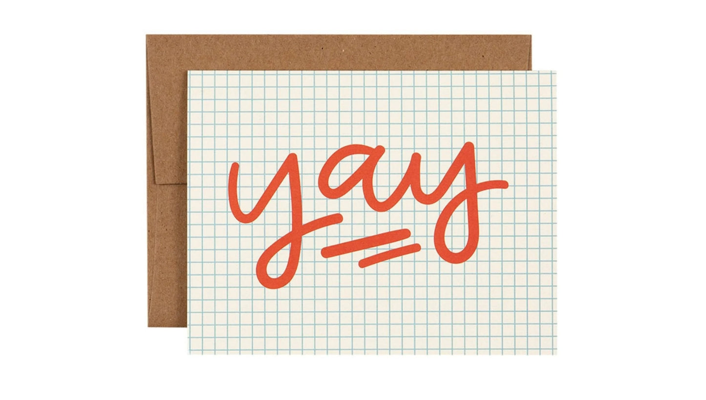 Yay Grid Notecard Set