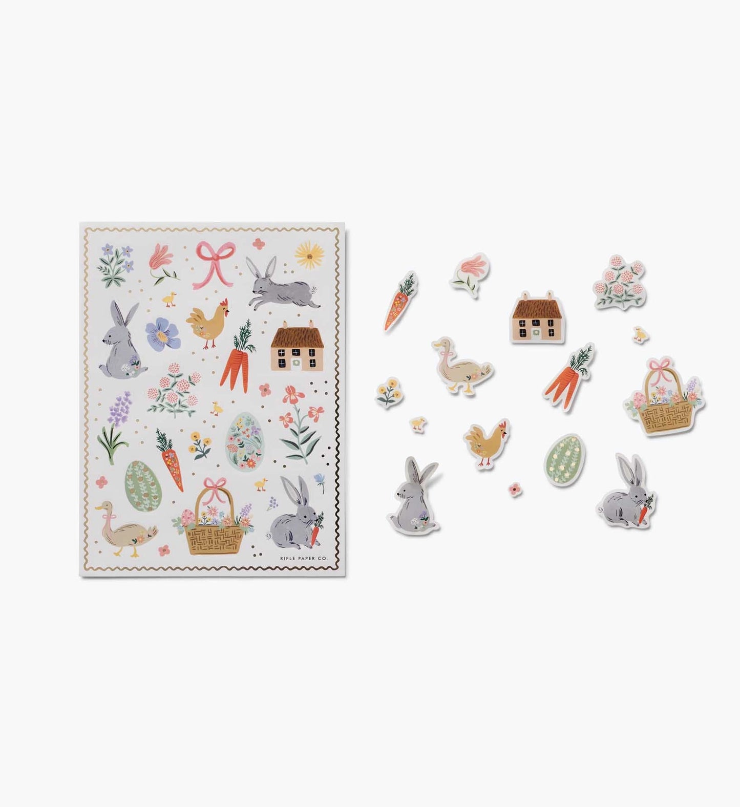 Spring Farm Sticker Set