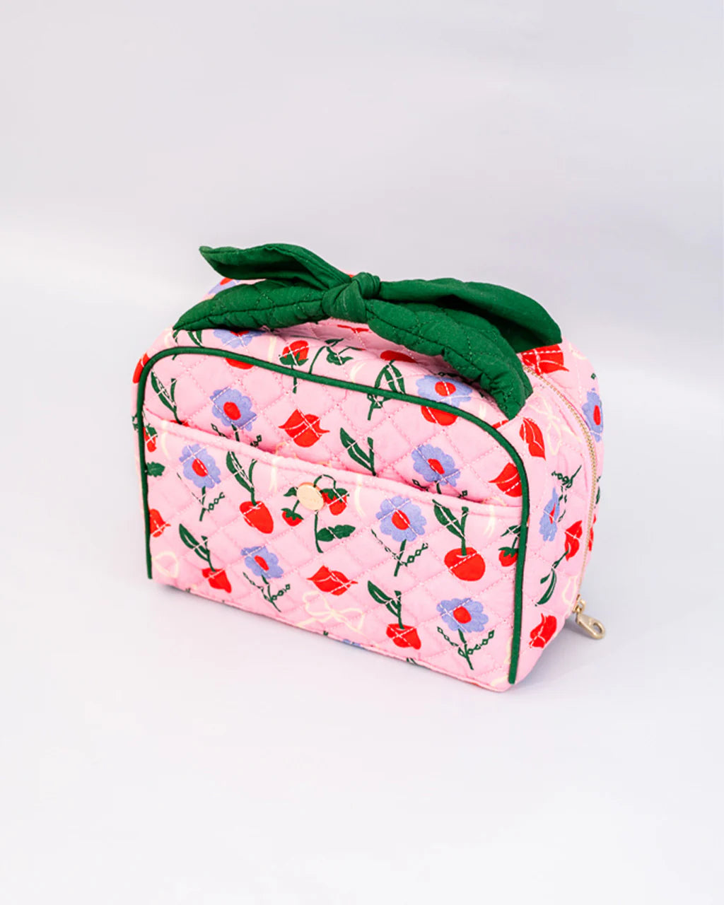 Getaway Toiletry Bag Cherry Lips