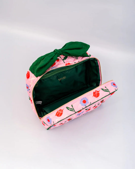 Getaway Toiletry Bag Cherry Lips