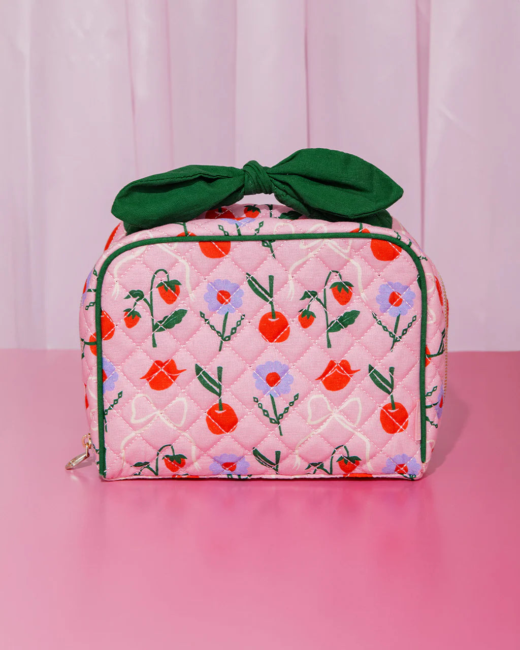 Getaway Toiletry Bag Cherry Lips
