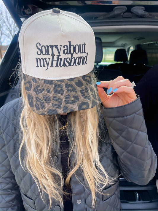 Sorry About my Husband Trucker Hat