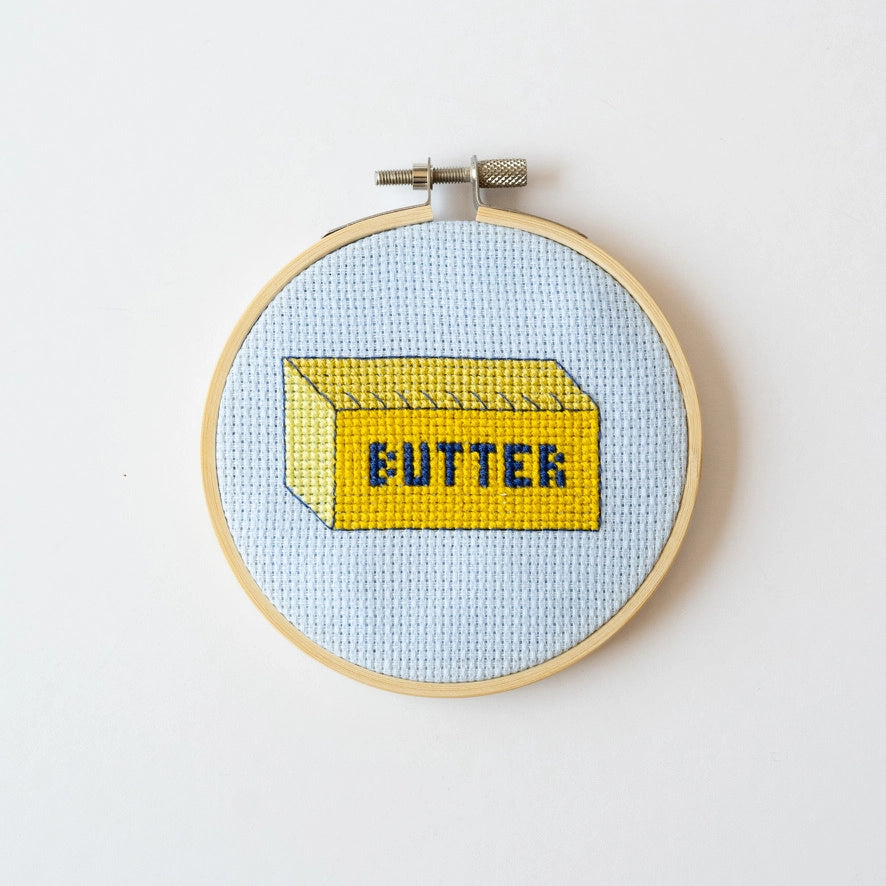 Butter Cross Stitch Kit