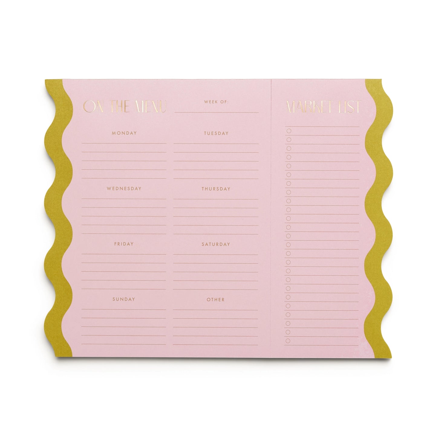 Meal Planner Notepad