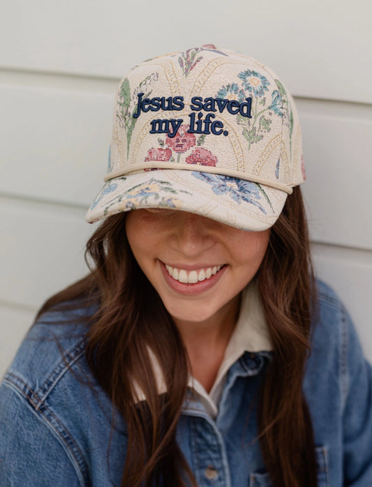 Jesus Saved my Life Trucker Hat