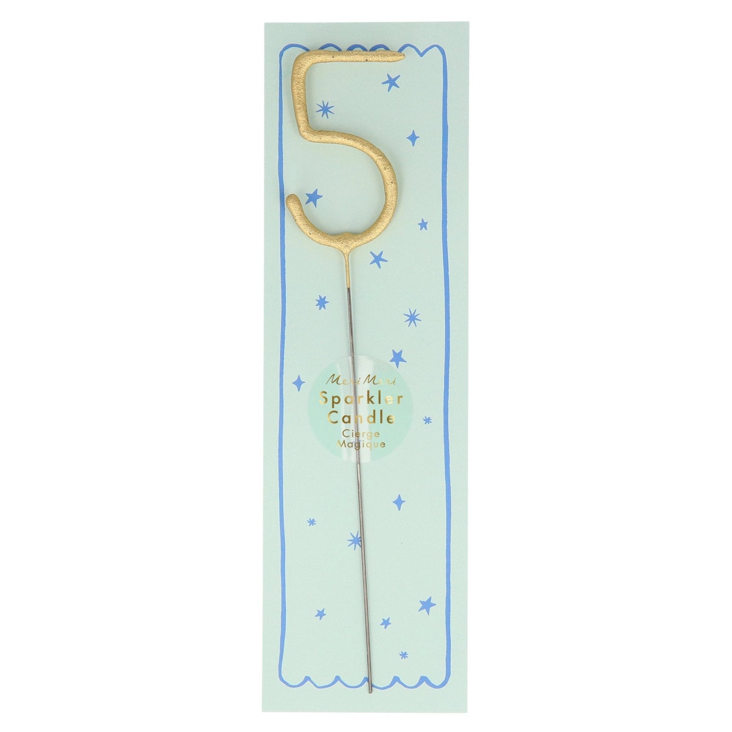 Gold Number Sparkler