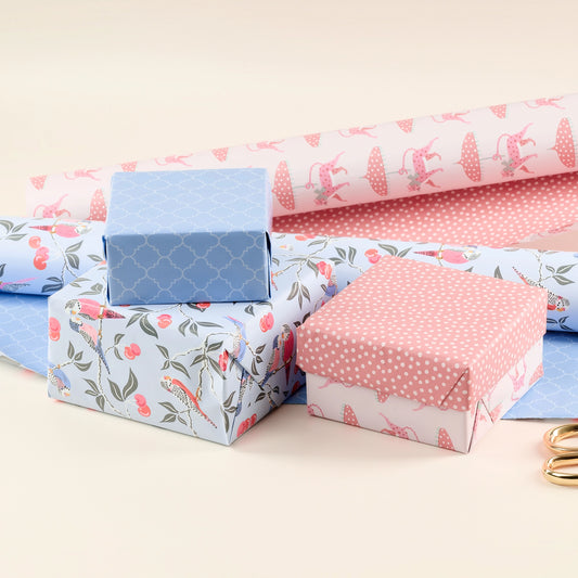 Birds in the Cherry Tree Gift Wrap