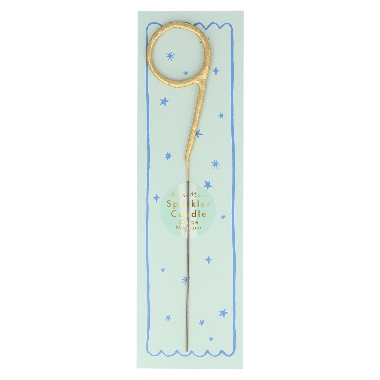 Gold Number Sparkler