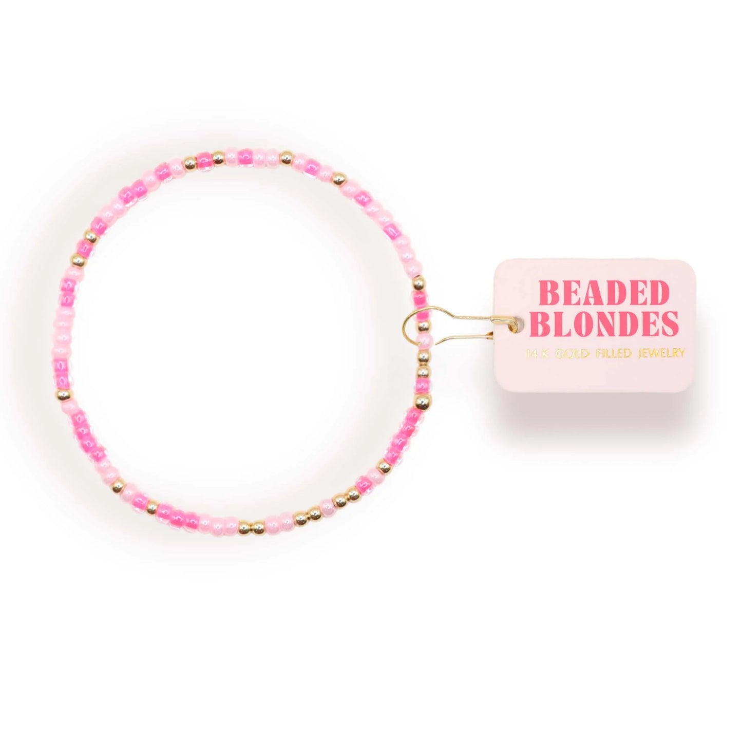 Hot Pink Sprinkle Bracelet - Extended