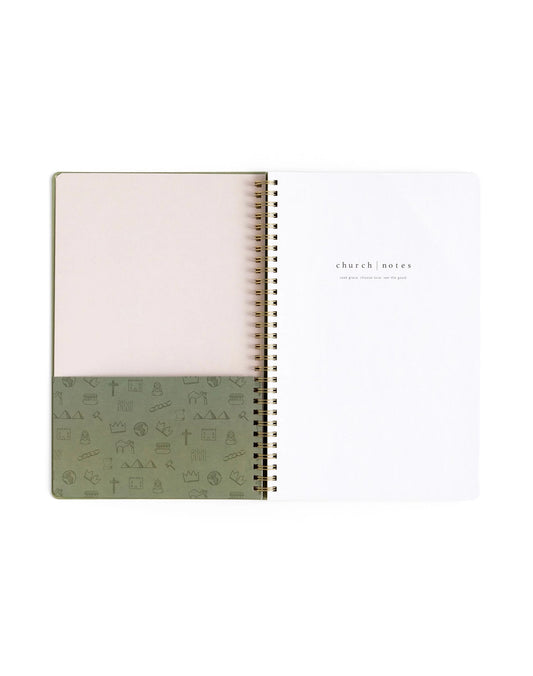 Olive Church Notes Notebook