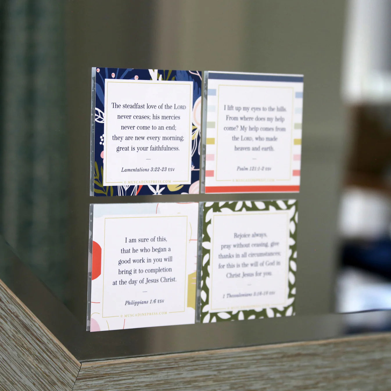 Things Above Scripture Cling