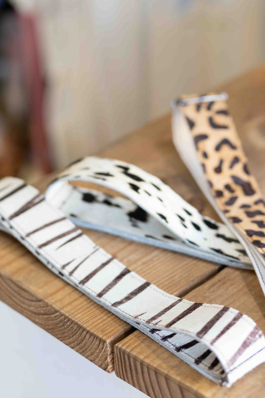 Animal Print Bag Strap