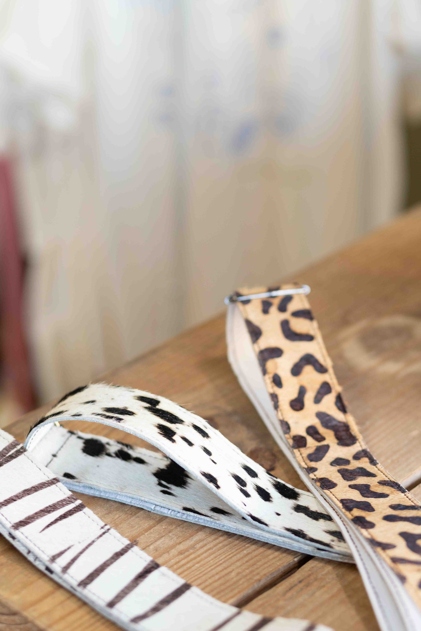 Animal Print Bag Strap