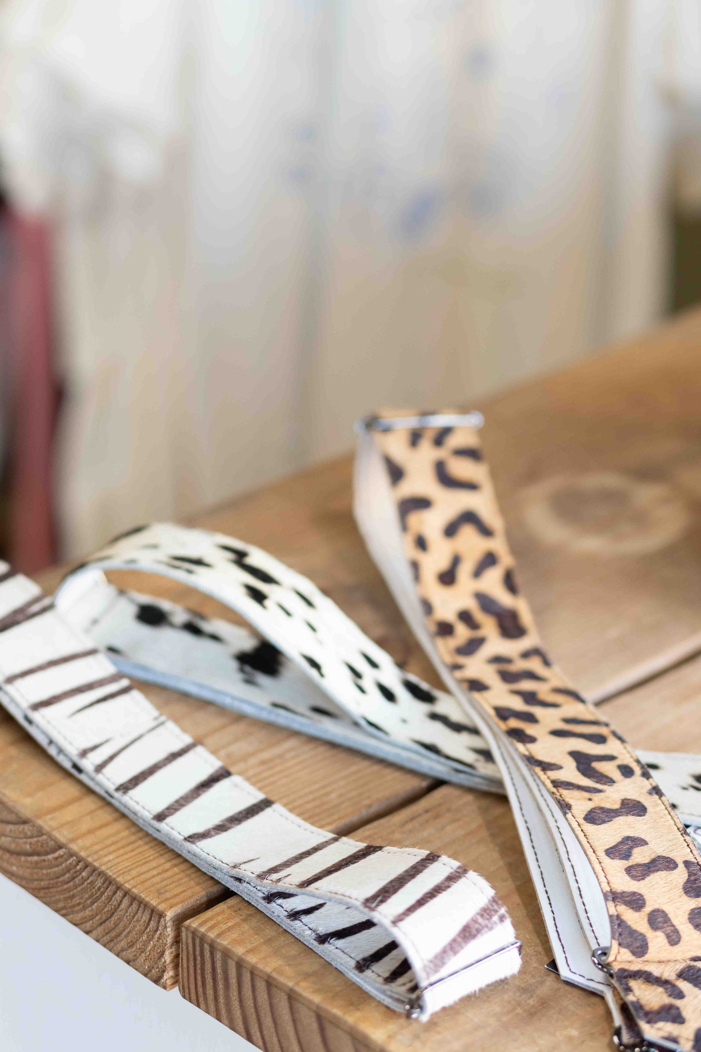 Animal Print Bag Strap