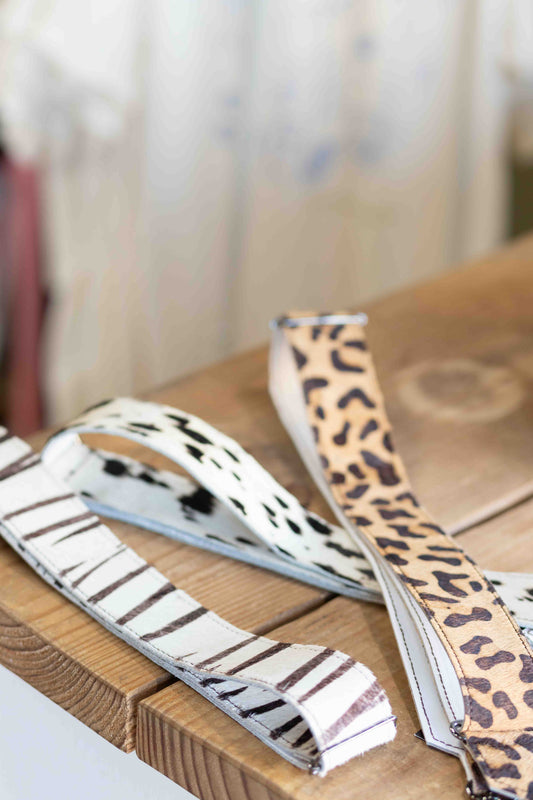 Animal Print Bag Strap