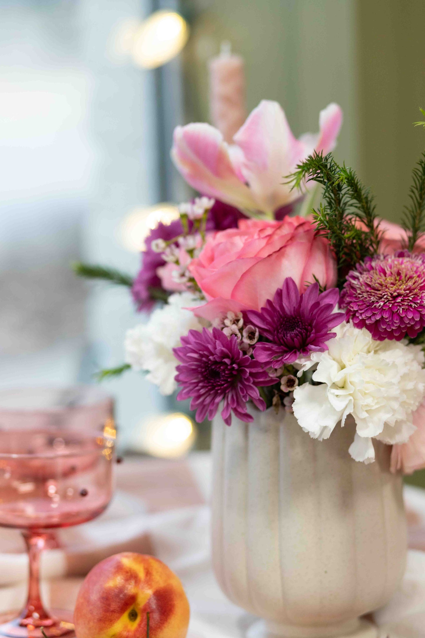 Pre-Order Small Compote Arrangement