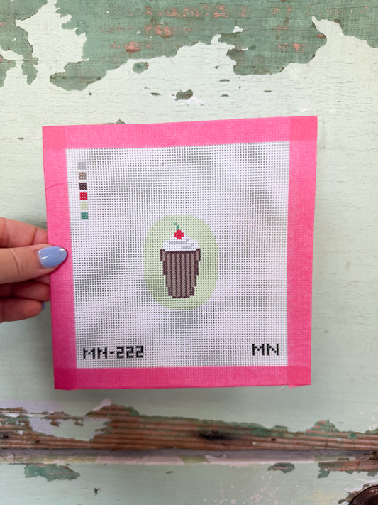 Chocolate Milkshake Mini Canvas