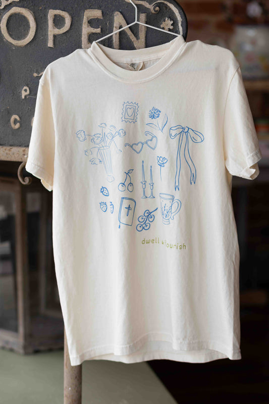 Dwell + Flourish Icon Tshirt