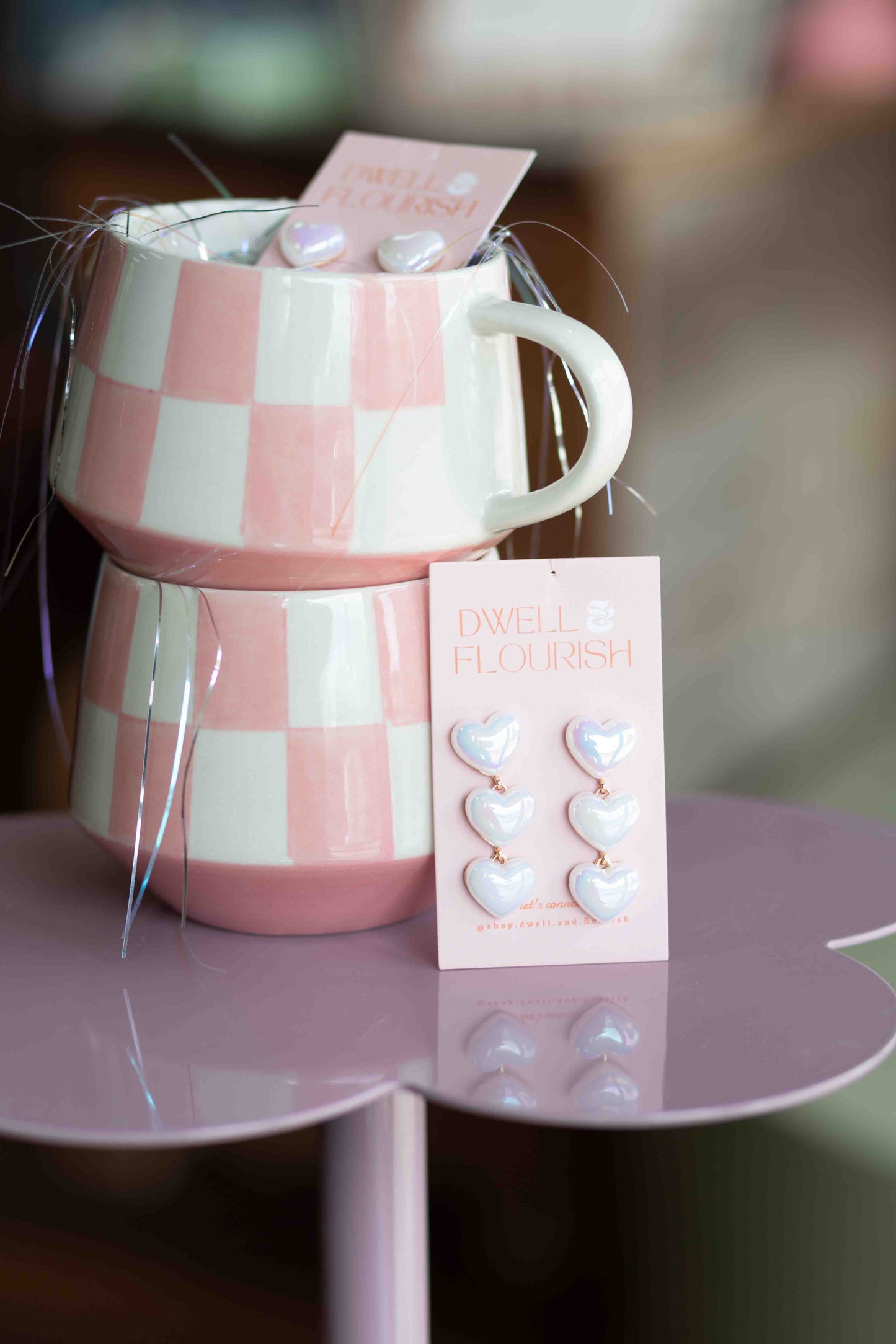 Lizzie Heart Earring