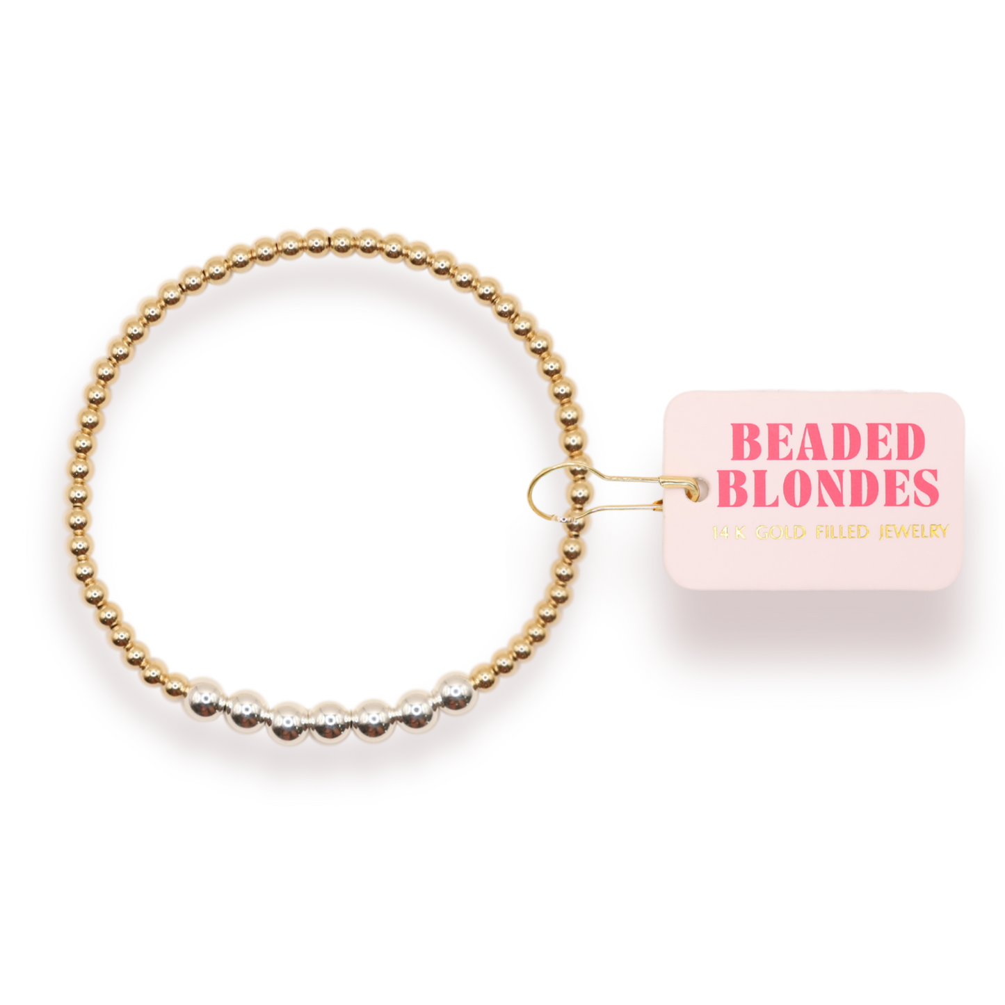 Lucky Mixed Metal Bracelet