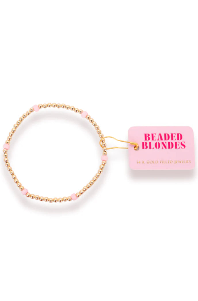 Poppi Bracelet, Light Pink