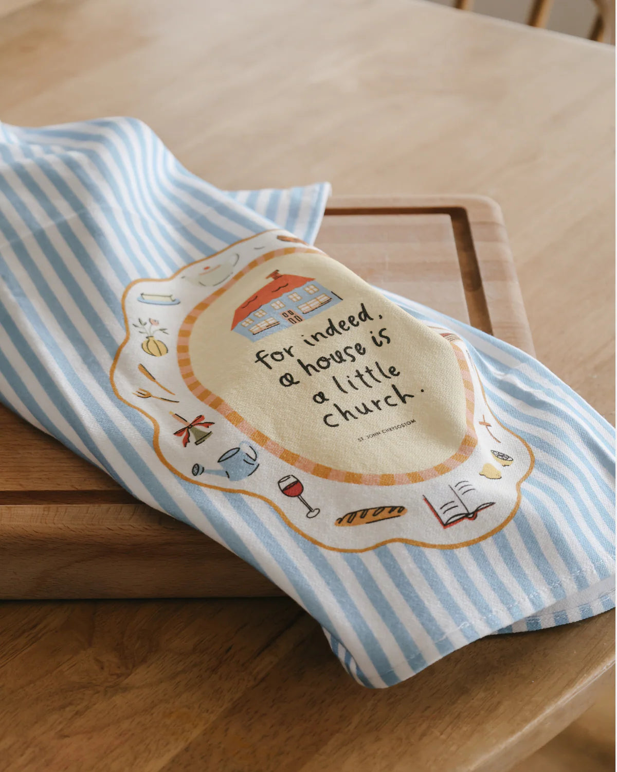 House Little Church Tea Towel