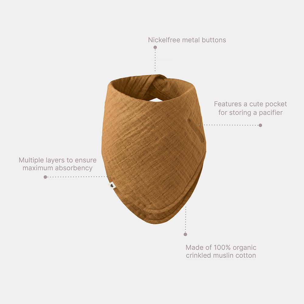 Muslin Bandana Bib