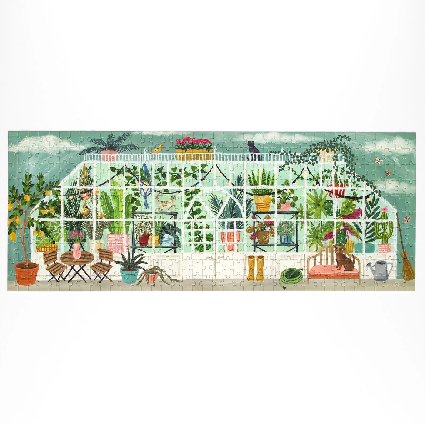 Greenhouse Panoramic Puzzle