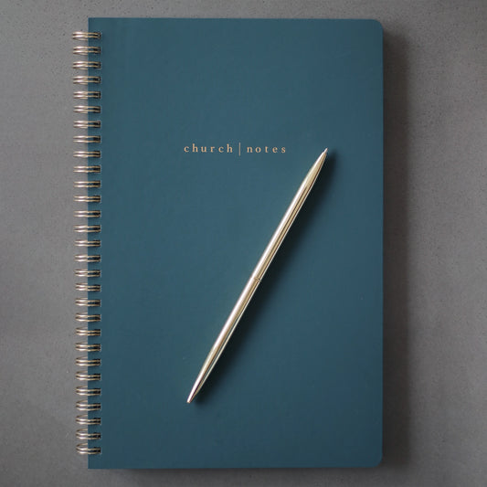 Navy Church Notes Notebook