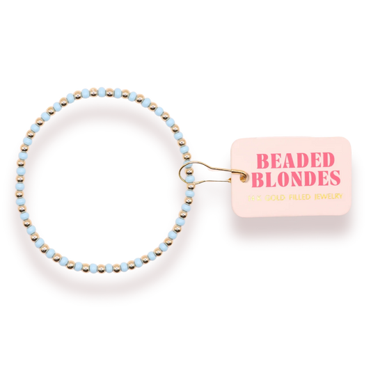 Demi Bracelet, Pastel Blue