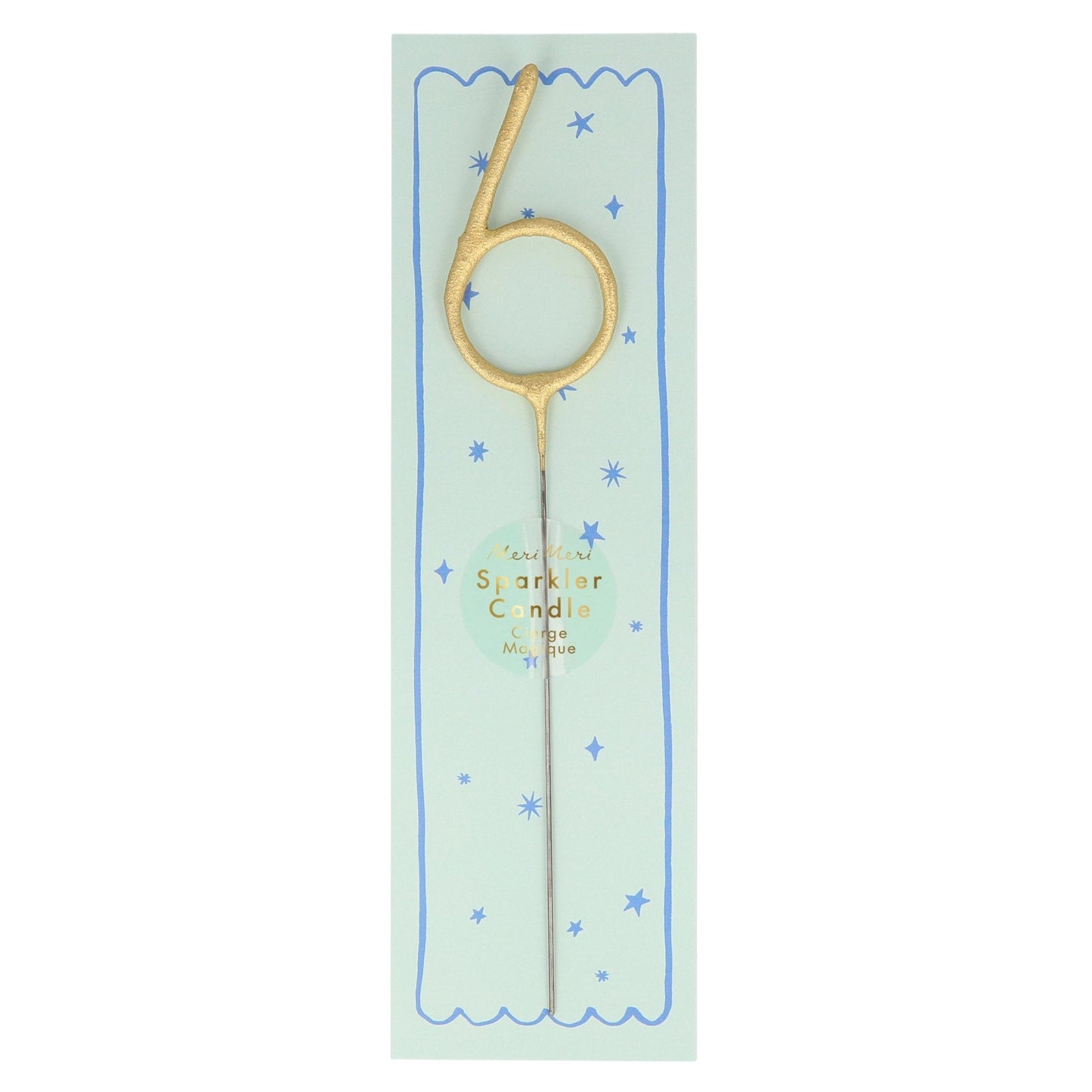 Gold Number Sparkler