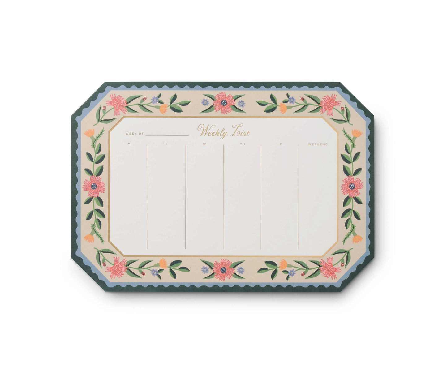 Aster Weekly Desk Pad
