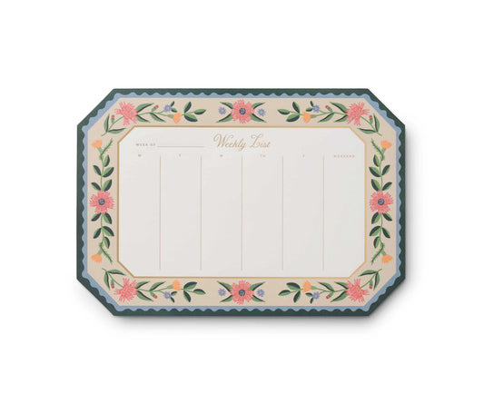 Aster Weekly Desk Pad