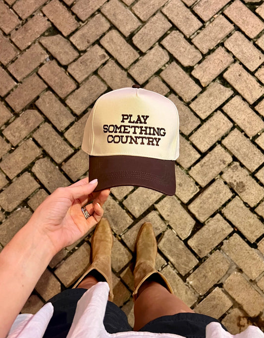Play Something Country Trucker Hat