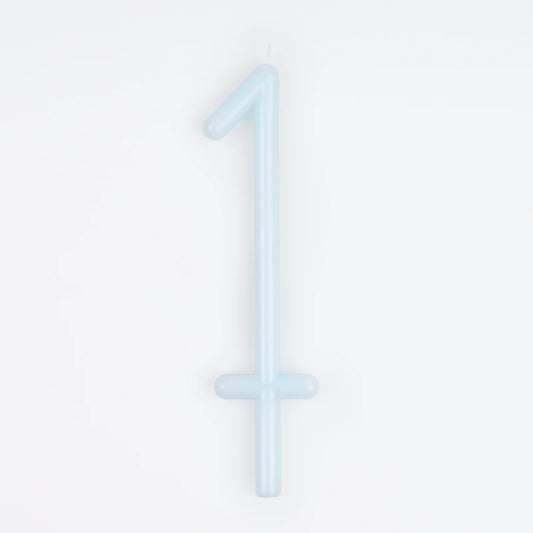 Slim Number Candle
