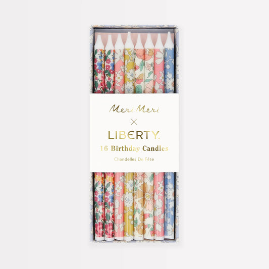 Liberty Mixed Print Party Candles