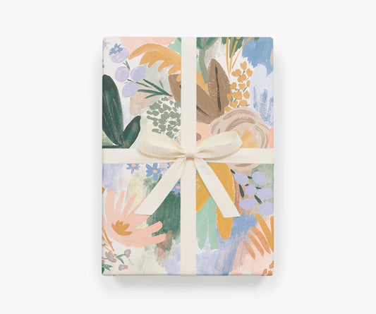 Watercolor Floral Wrapping Paper