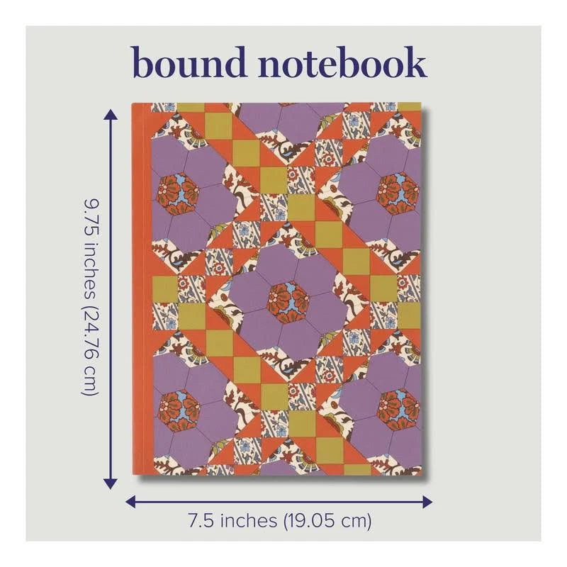 Marrakesh Patchwork Lg Bound Notebook