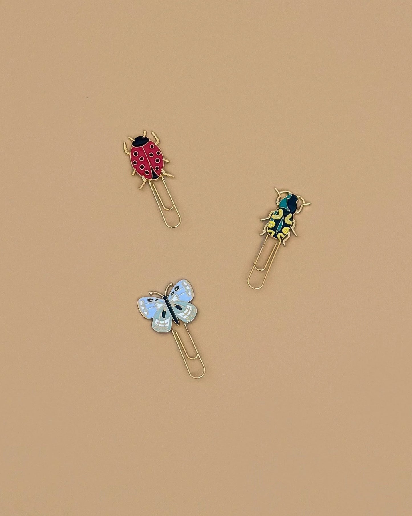 Curio Enamel Paper Clip Set