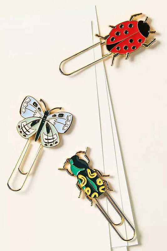 Curio Enamel Paper Clip Set