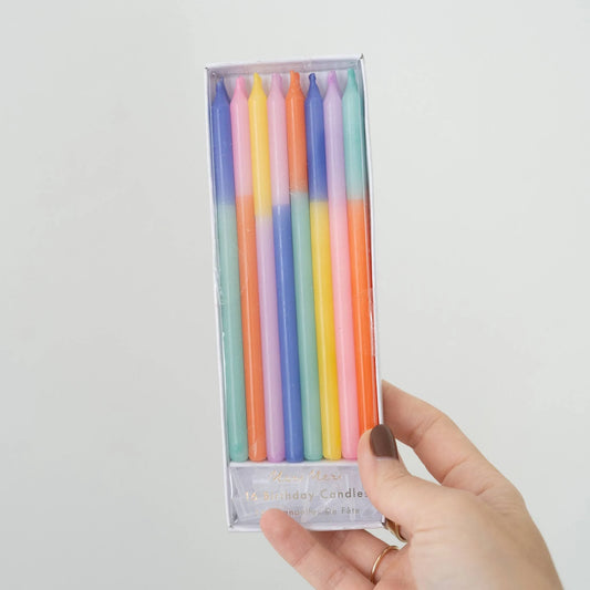 Multi Color Block Candles