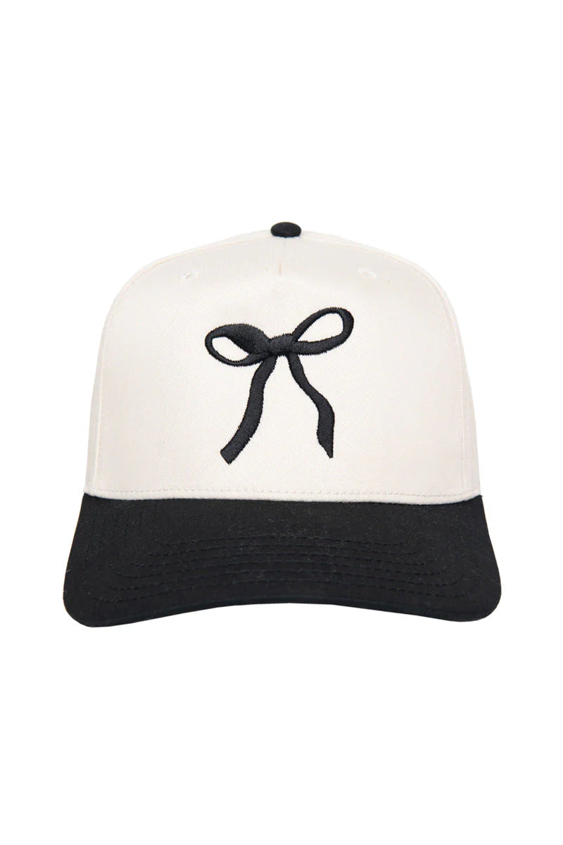 Black Bow Trucker Hat
