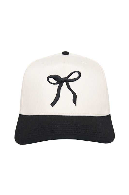 Black Bow Trucker Hat